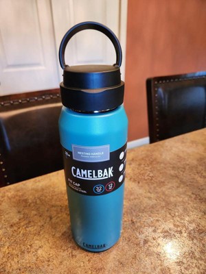 Camelbak 32oz Fit Cap Vacuum Insulated Stainless Steel Water Bottle - White  : Target