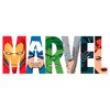 Mens Marvel Flag Logo T Shirt - 2 of 4