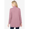 Woman Within Women's Plus Size 2-Fer Cardigan & Lace Tunic - 3 of 4