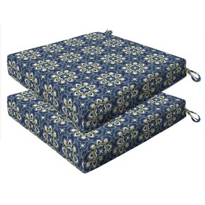 Honeycomb Outdoor Premium Dining Seat Cushion  (2-Pack) - 1 of 4