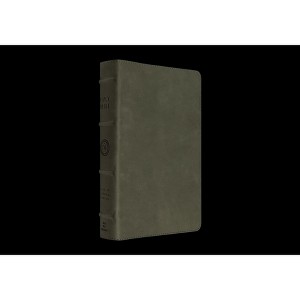 ESV Heirloom Bible, Veritas: Single Column Edition (Cowhide, Tuscan Green) - (Leather Bound) - 1 of 1