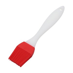 Unique Bargains Basting Brush 28g Large Handle Brush Color Block Dishwasher Safe Silicone PP 7.87"x1.57" 1Pcs - 1 of 4