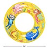 Pool Central 24" Yellow Inflatable Snorkeler and Sea Animal Inner Tube Children's Pool Float - 3 of 4