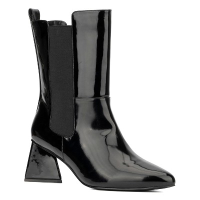 Fashion To Figure Women's Danica Heeled Boot - Wide Width