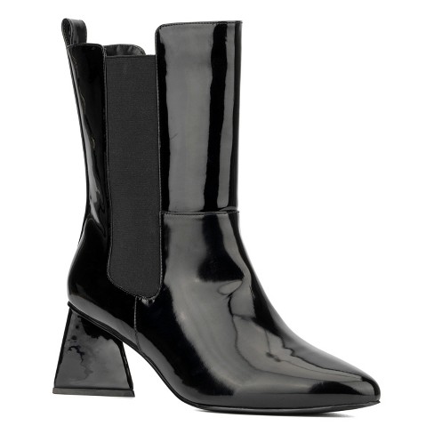 Fashion To Figure Women's Danica Heeled Boot - Wide Width - image 1 of 4