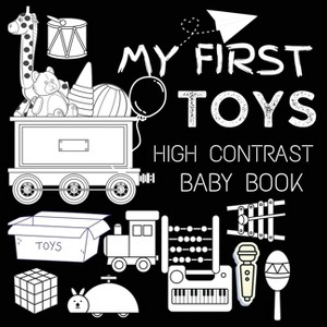 High Contrast Baby Book - Toys - (High Contrast Baby Book for Babies) by  M Borhan (Paperback) - 1 of 1