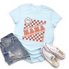 Simply Sage Market Mama Checkerboard Smiley Face Short Sleeve Tee - 3 of 4