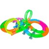 5 Star Super Deals Magical Twisting Glow In the Dark Light Up Race Car Tracks - Ultimate Loop Racing Set  - 420 pcs -  25ft Of Track - 2 of 4
