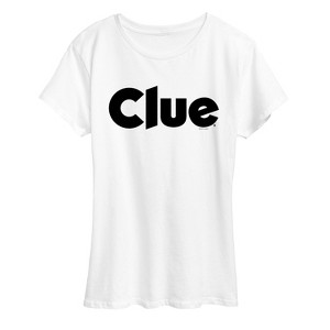 Women's - Clue - Clue Logo Short Sleeve Graphic T-Shirt - 1 of 4