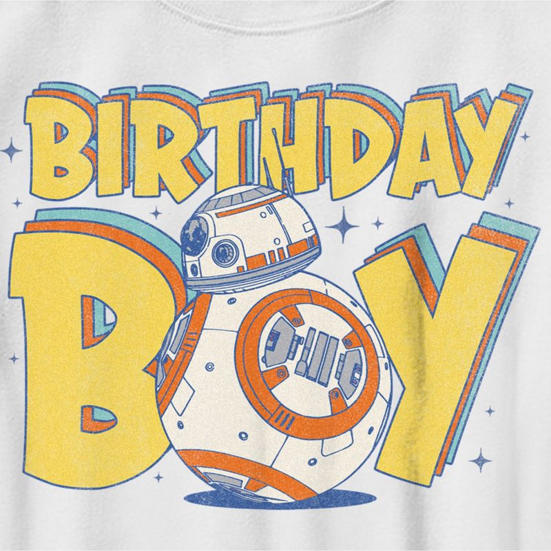 Boy's Star Wars Birthday Boy BB-8 T-Shirt, 2 of 5