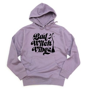 Simply Sage Market Women's Graphic Hoodie Bad Witch Vibes - 1 of 3
