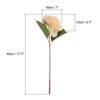 Unique Bargains Home Wedding Decor Hydrangea Silk Faux Artificial Flowers 17.7'' Long - 2 of 4