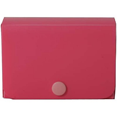 JAM Paper Business Card Cases Pink 370673