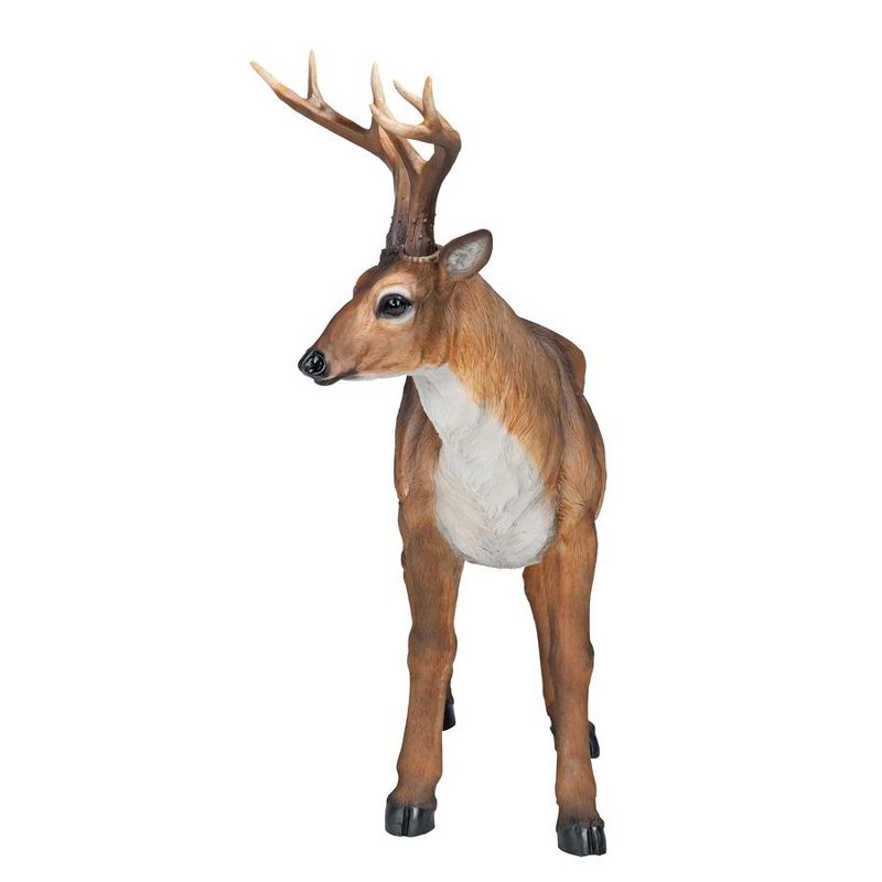 Design Toscano Big Rack Buck Deer Statue - Brown, 4 of 7