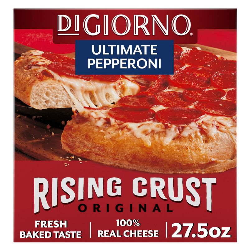 DiGiorno Pepperoni Frozen Pizza with Rising Crust - 27.5oz, 1 of 13