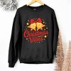 Simply Sage Market Women's Graphic Sweatshirt Christmas Vibes Bells - 3 of 4