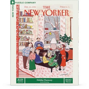 New York Puzzle Company Holiday Harmony 1000 Piece Puzzle - 1 of 4