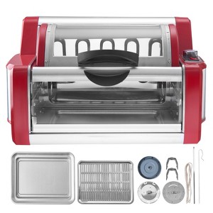 VEVOR Shawarma Grill Machine, Chicken Shawarma Cooker Machine Countertop, Electric Stainless Steel Broiler Gyro Rotisserie Oven Doner Kebab Machine - 1 of 4
