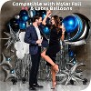Silver Balloon Weights – 12-Pack Metallic Foil, 4.8" Heavy Weights for Helium Balloons, Perfect for Parties, Birthdays & Weddings. - 3 of 4