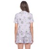 Short Sleeve Floral Pajama Set - White Mark - 3 of 4