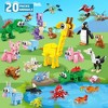 Hogokids 546pcs Party Favors for Kids Building Set, 60 Kinds of Animals Building Blocks Toy Set for Goodie Bags Stuffers - 2 of 4