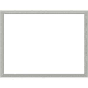 Amanti Art Silver Leaf Framed Dry Erase Magnetic Board - 1 of 4