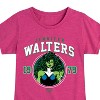 Girls' - Marvel - She-Hulk Walters Fitted Short Sleeve Graphic T-Shirt - 2 of 4