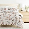 Ultra-Soft Quilt Set – Lightweight Microfiber Coverlet in Russet Floral Pattern - Becky Cameron - 3 of 4