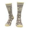 Crazy Dog T-Shirts Men's Powered By Coffee Socks Funny Caffeine Lovers Novelty Socks - image 3 of 4