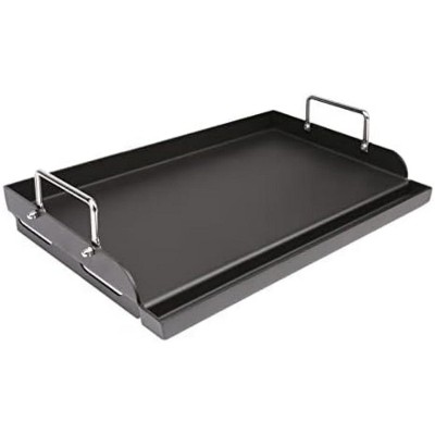 "Attop 25""x16"" Nonstick Cast Iron Griddle (for Gas/Charcoal Grills) "