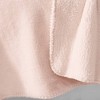 The Farmhouse by Rachel Ashwell 50"x70" Solid Pink Throw Blanket - 3 of 4