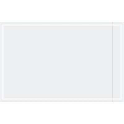 Box Partners "Clear Face" Document Envelopes 9" x 14" Clear 500/Case PL477