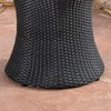 Maggift Patio End Tables, Stylish End Tables for Indoor and Outdoor Use, Ideal for Gardens, Backyard, Special Design, Black, 19.69"*19.69"*19.69" - 2 of 4
