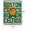 NBA Boston Celtics 60"x80" Cartoon Basketball Ultra Cozy Blanket - 3 of 3