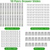 Full Extension Drawer Slides Rails, 12/14/16 Inch Drawer Slides 100LB Capacity, Heavy Duty Full Extension Ball Bearing - 4 of 4