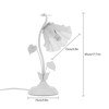YIYIBYUS Flower Shape Table Lamp with White Acrylic Lampshade, Modern Bedside Lamp - 4 of 4