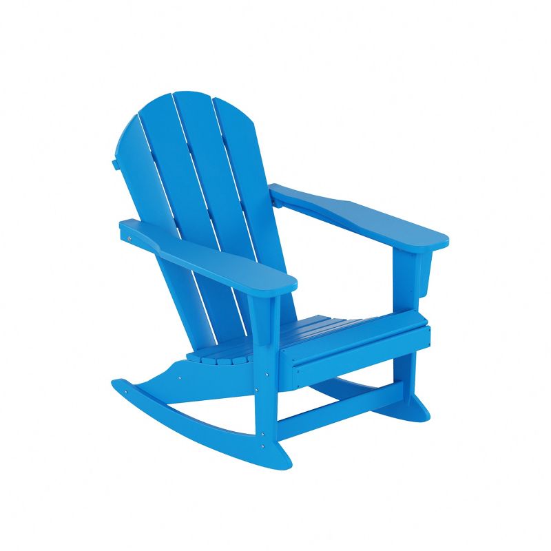 WestinTrends  Outdoor Patio Porch Rocking Adirondack Chair (Set of 2), 4 of 11