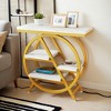 Hommoo 4-Tier Modern Bedside Table for Living Room - 3 of 4