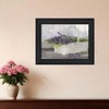 HomeRoots My Lavender Black Framed Print Wall Art - 2 of 4