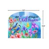 Briarwood Lane Spring Art Sign 8.25x10.25 With God For Spring Art Sign - 2 of 4
