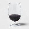 26oz Plastic Lancashire Wine Goblet - Threshold™ - 3 of 3