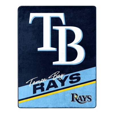MLB Tampa Bay Rays 46"x60" Spirited Silk Touch Throw Blanket
