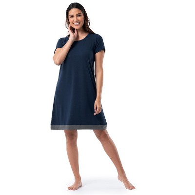 Fruit Of The Loom Women's And Plus Breathable Short Sleeve Sleepshirt ...