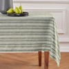Solino Home Striped Linen Tablecloth | Chelsea Stripe - 3 of 4