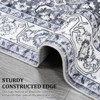 Washable Area Rugs for Living Room - Soft Non Slip Vintage Rug, Traditional Carpet for Bedroom, Dining Room, Office - 3 of 4