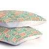 Deny Designs Twin/Twin Extra Long Jenean Morrison Gingham Floral Comforter and Pillow Shams Green: Abstract Pattern, Machine Washable - 3 of 3