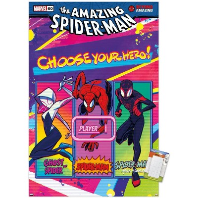 Trends International Marvel Comics - Spider-Man: Beyond Amazing - Choose Your Hero Unframed Wall Poster Prints