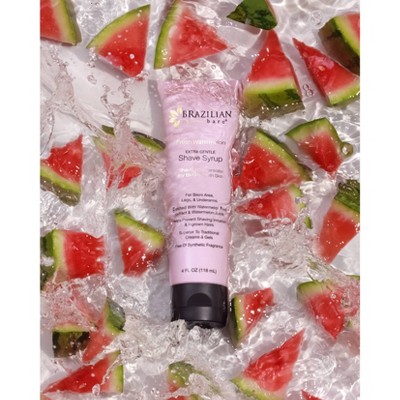 Brazilian Bare Fresh Watermelon Extra Gentle Shave Syrup - 4 fl oz_2