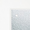 U Brands 70"x35" Frosted Glass Frameless Dry Erase Board White: Wall Mount Glass Whiteboard with Marker Tray - 4 of 4