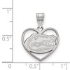 Black Bow Jewelry Sterling Silver Florida Gators NCAA Pendant - 2 of 3
